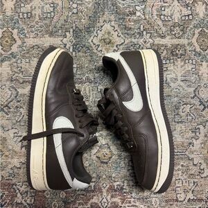 Nike Air Force 1 '07 Men's Shoes Size 8.5 Craft Dark Chocolate used (no box)
